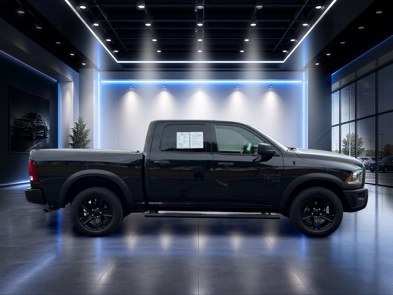 Used 2022 RAM 1500 Warlock w/ Electronics Group AWD/4WD image 3