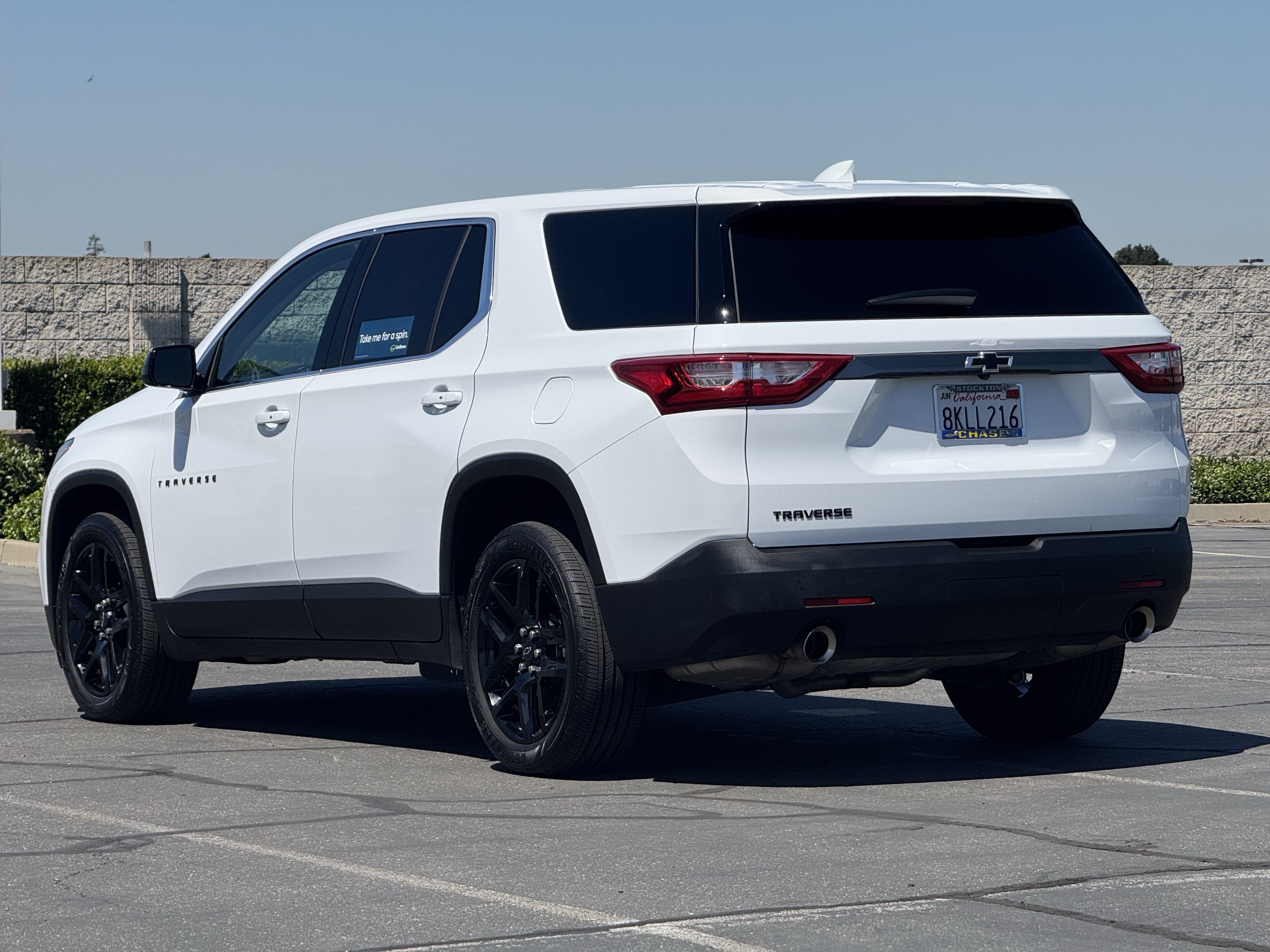 Certified 2019 Chevrolet Traverse LS w/ LPO, Blackout Package FWD image 5