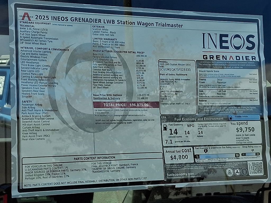 New 2025 INEOS Grenadier AWD/4WD image 10