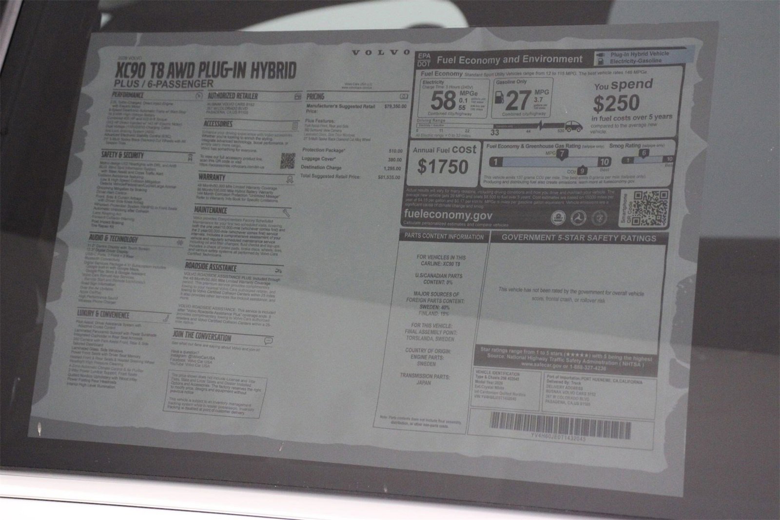 New 2026 Volvo XC90 T8 Plus image 18