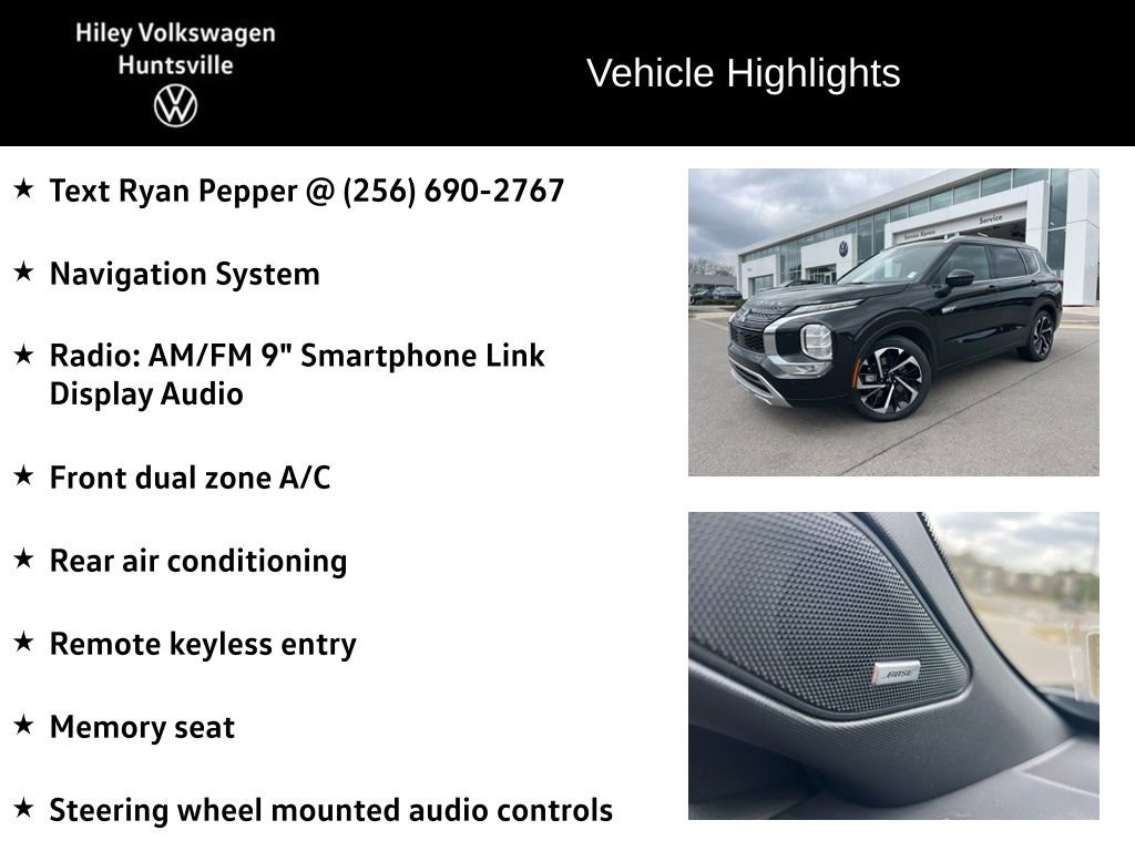 Used 2023 Mitsubishi Outlander SEL 40th Anniversary AWD/4WD image 6