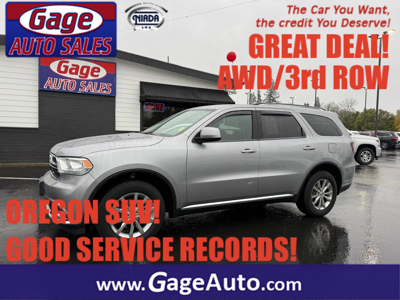 Used 2017 Dodge Durango SXT w/ Quick Order Package 23B