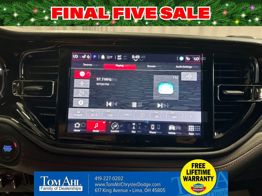 New 2026 Dodge Durango GT w/ Trailer Tow Group IV image 15