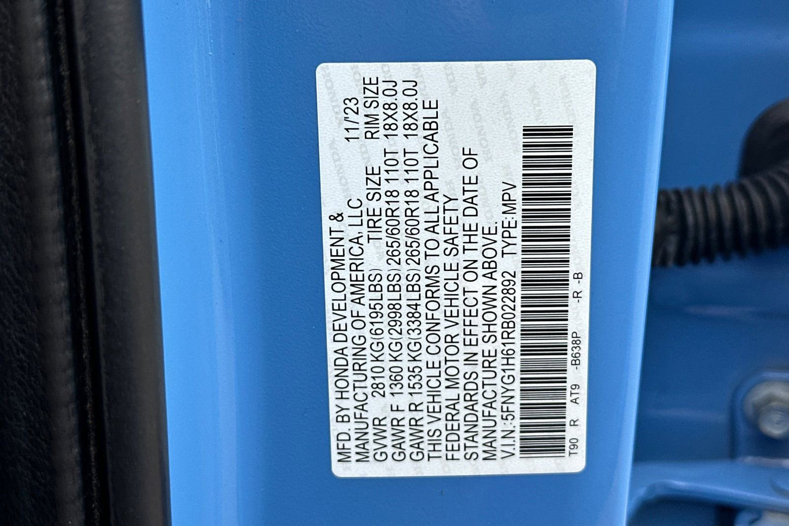 Certified 2024 Honda Pilot TrailSport image 36