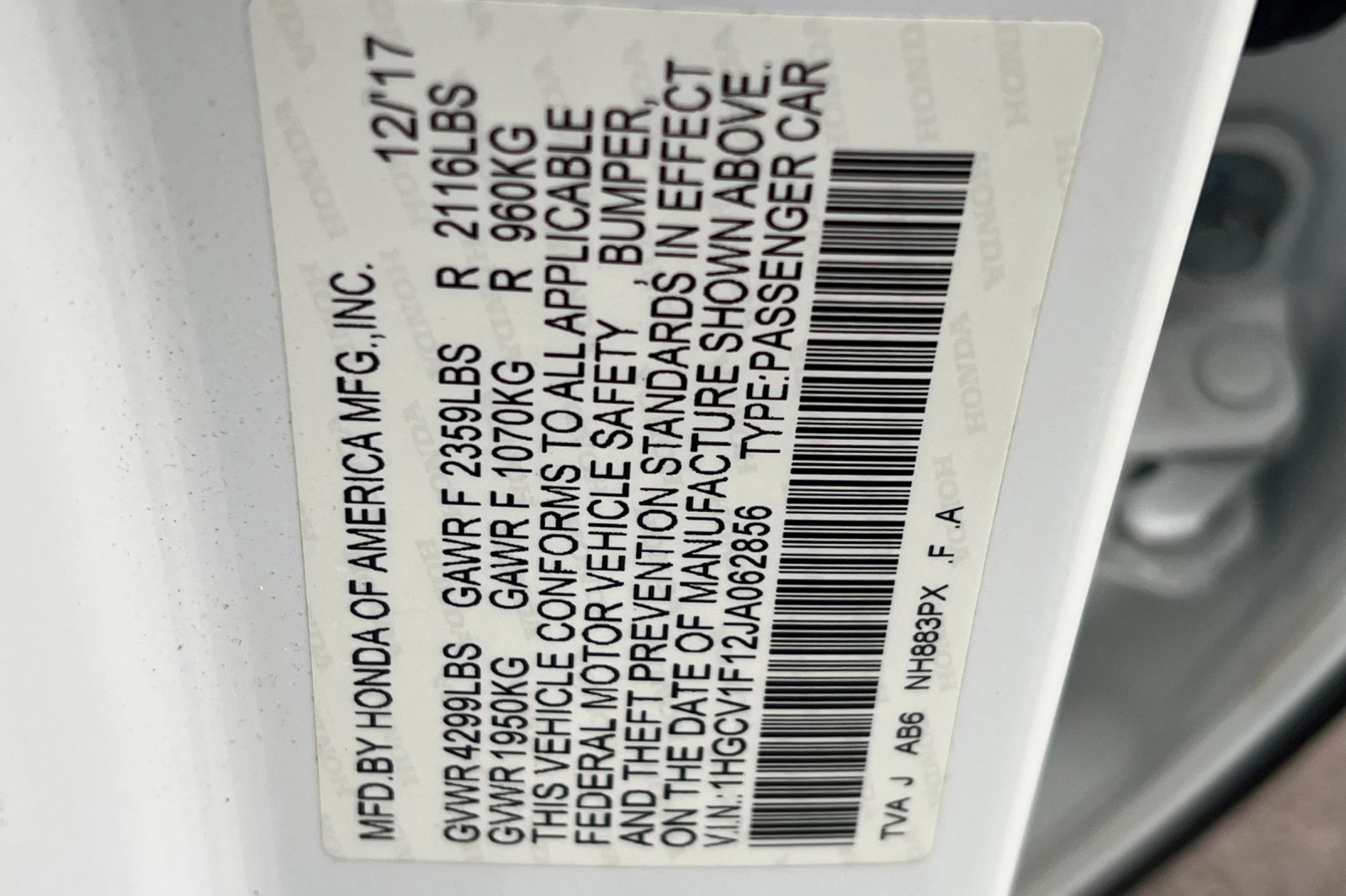 Used 2018 Honda Accord LX image 22