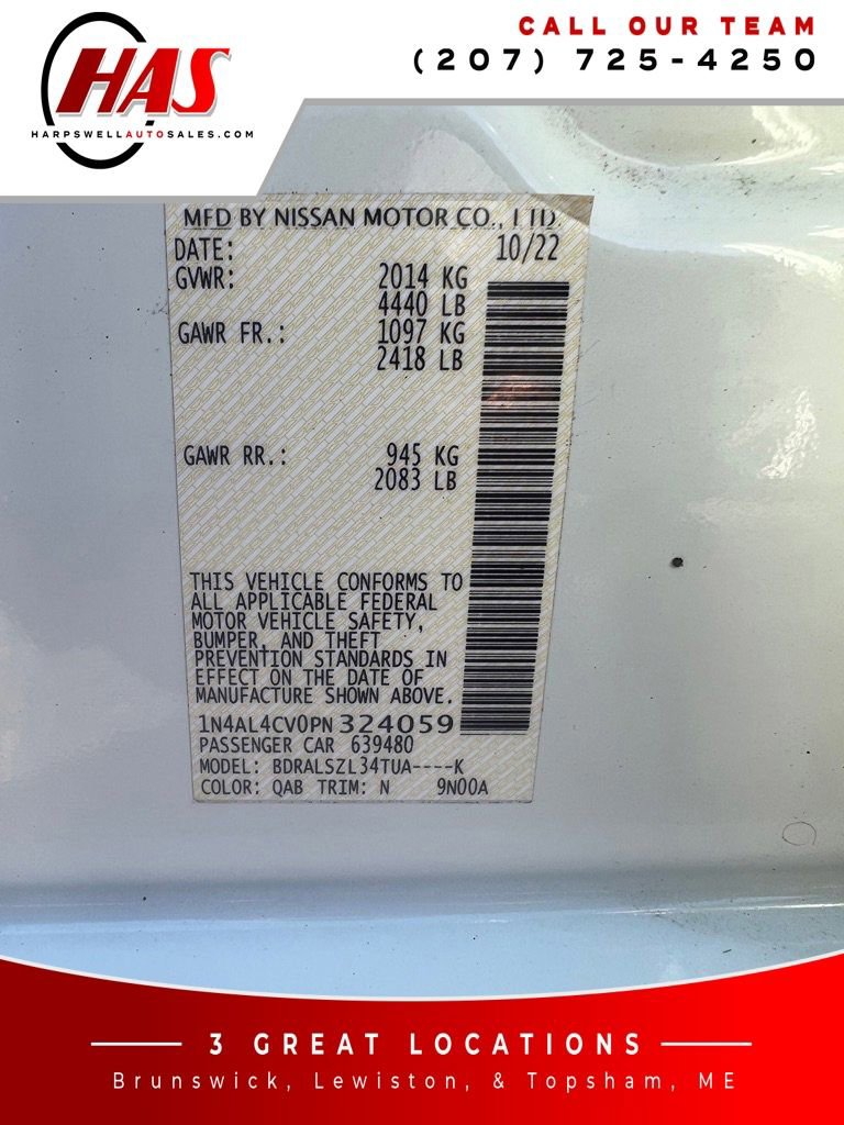 Used 2023 Nissan Altima 2.0 SR image 17