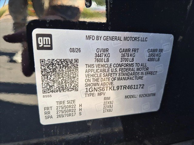 New 2026 Chevrolet Tahoe High Country AWD/4WD image 18