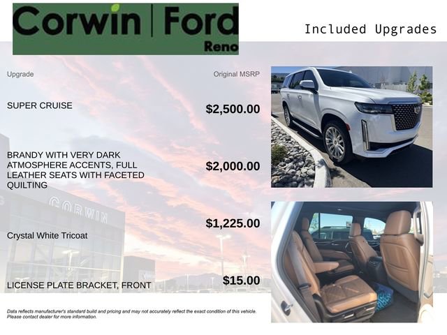 Used 2022 Cadillac Escalade Premium Luxury AWD/4WD image 3