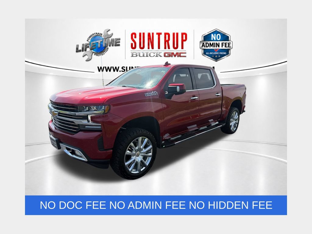 Used 2022 Chevrolet Silverado 1500 High Country w/ Safety Package II AWD/4WD 360° Tour