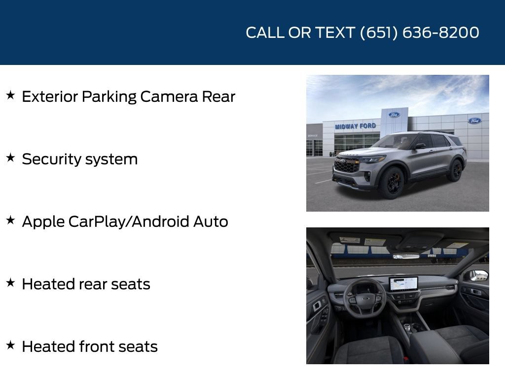 New 2026 Ford Explorer Tremor w/ Tremor Ultimate Package AWD/4WD image 15