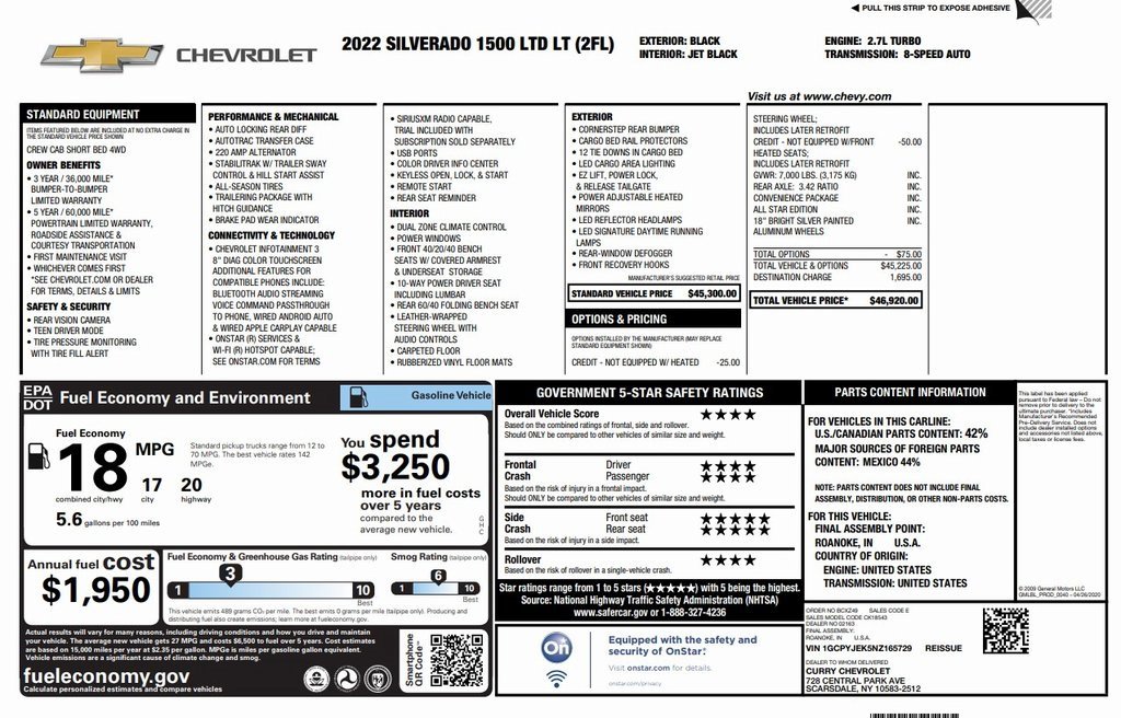 Used 2022 Chevrolet Silverado 1500 LT image 2