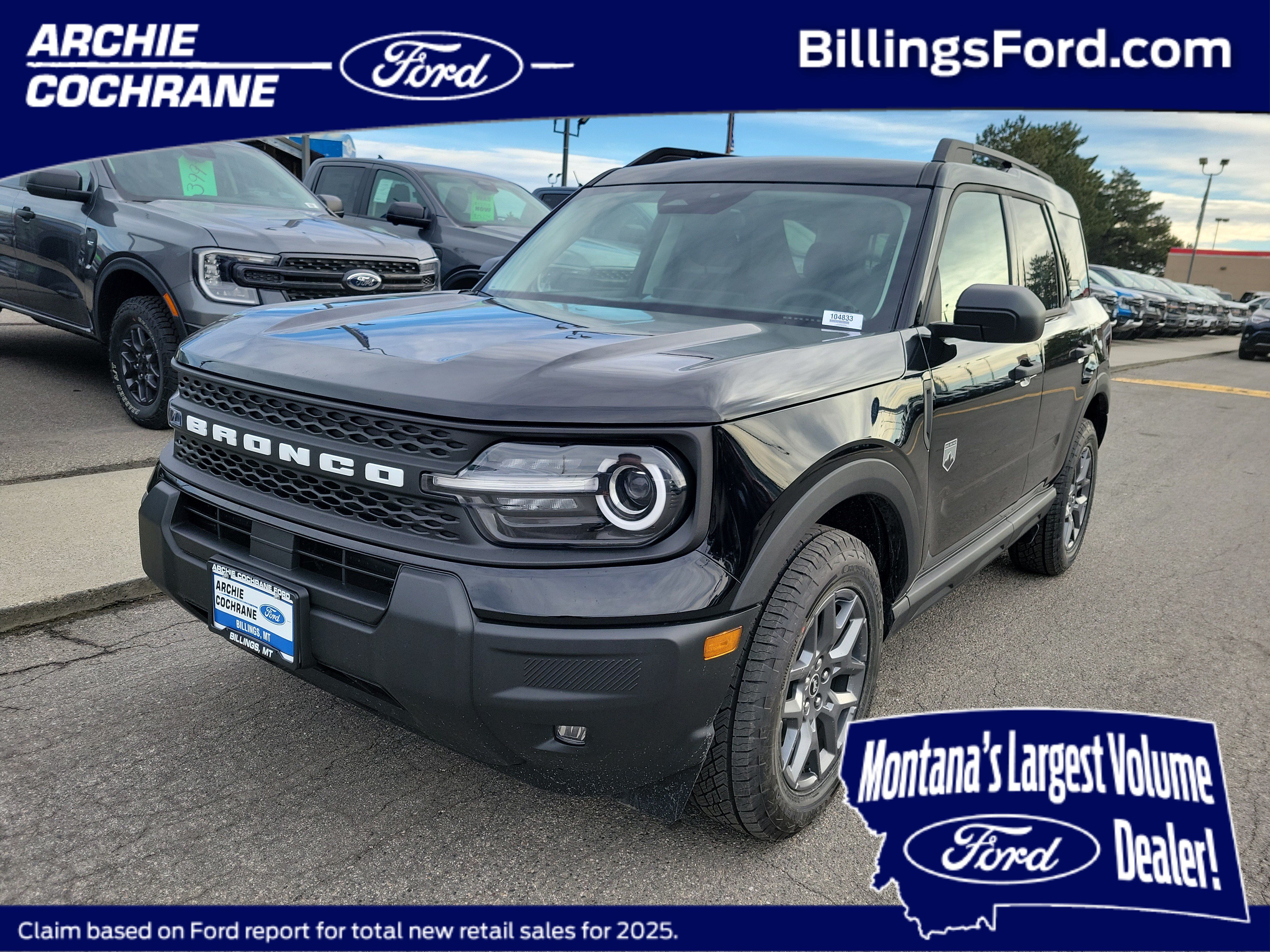 New 2026 Ford Bronco Sport Big Bend w/ Convenience Package AWD/4WD image 1