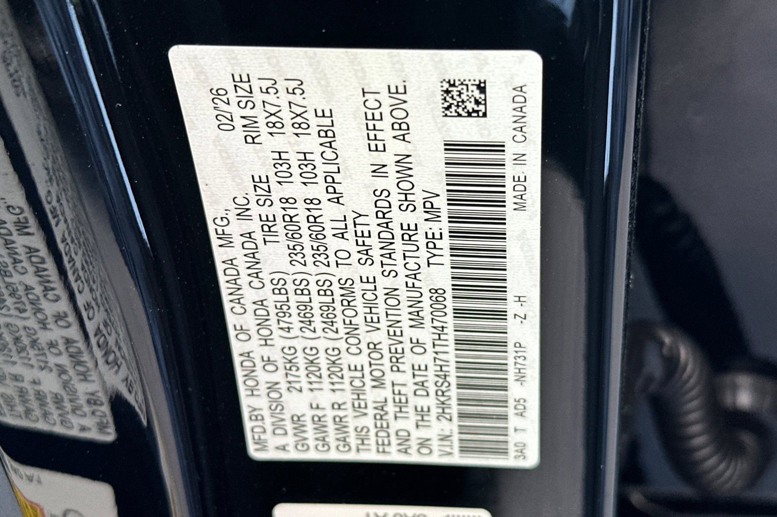 New 2026 Honda CR-V EX-L image 34