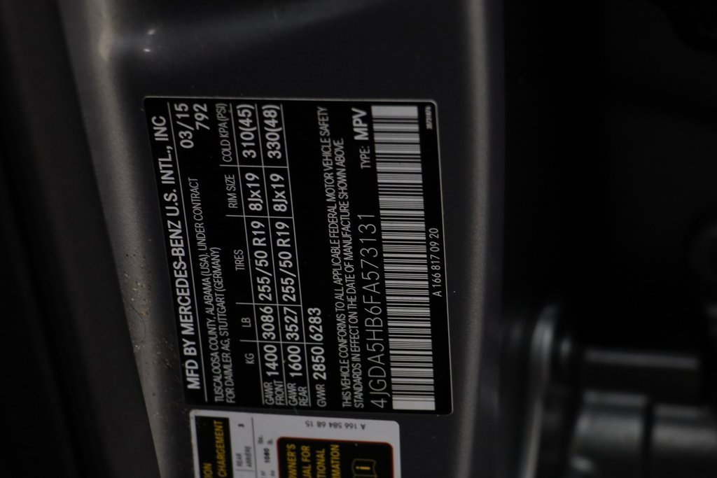 Used 2015 Mercedes-Benz ML 350 4MATIC image 25