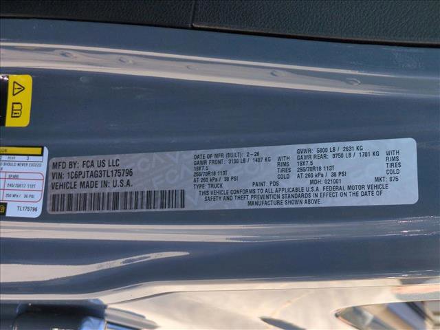 New 2026 Jeep Gladiator Sahara image 18