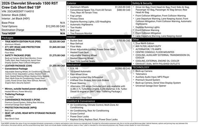 New 2026 Chevrolet Silverado 1500 RST image 2