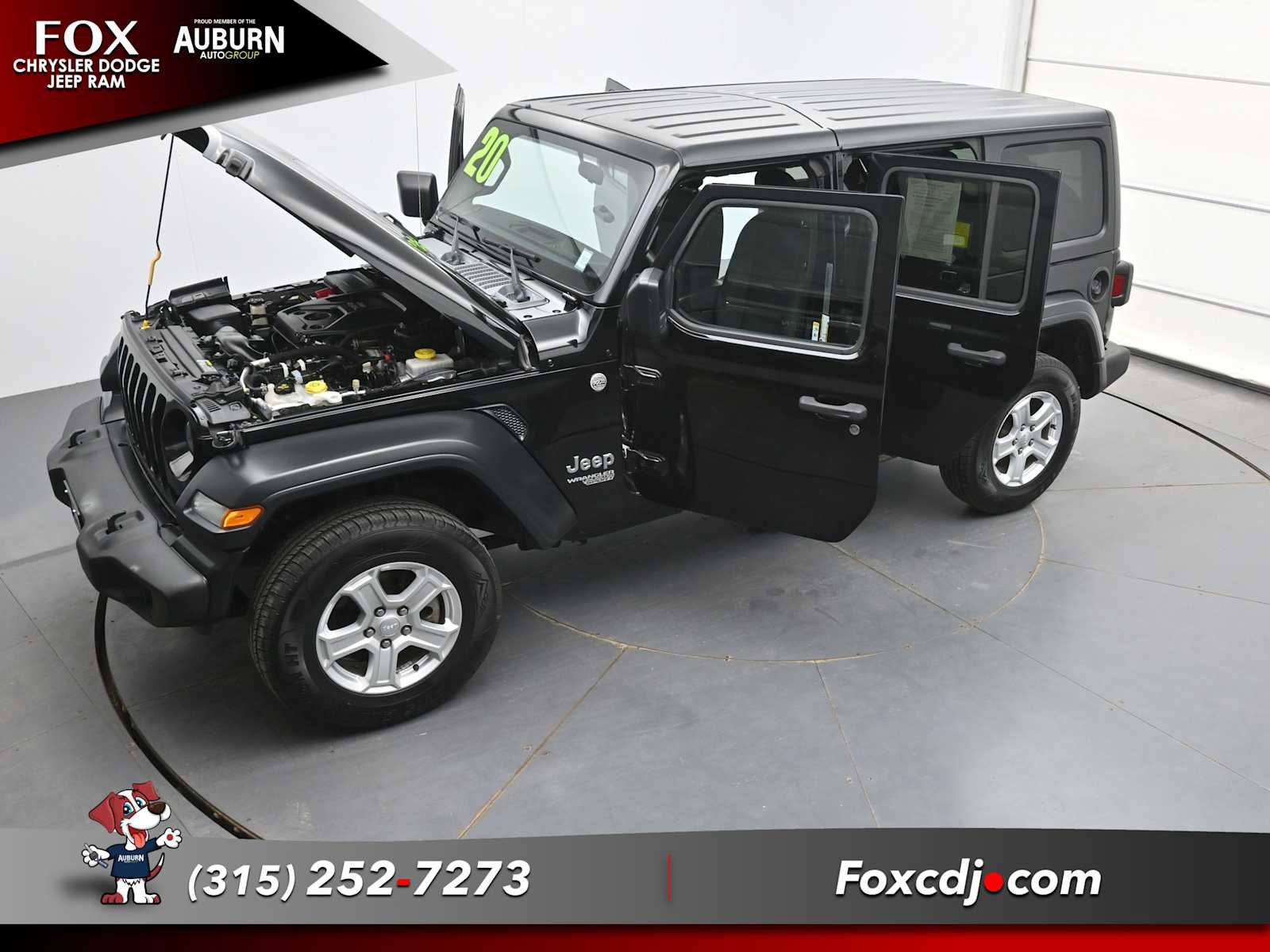 Used 2020 Jeep Wrangler Unlimited Sport S AWD/4WD image 36