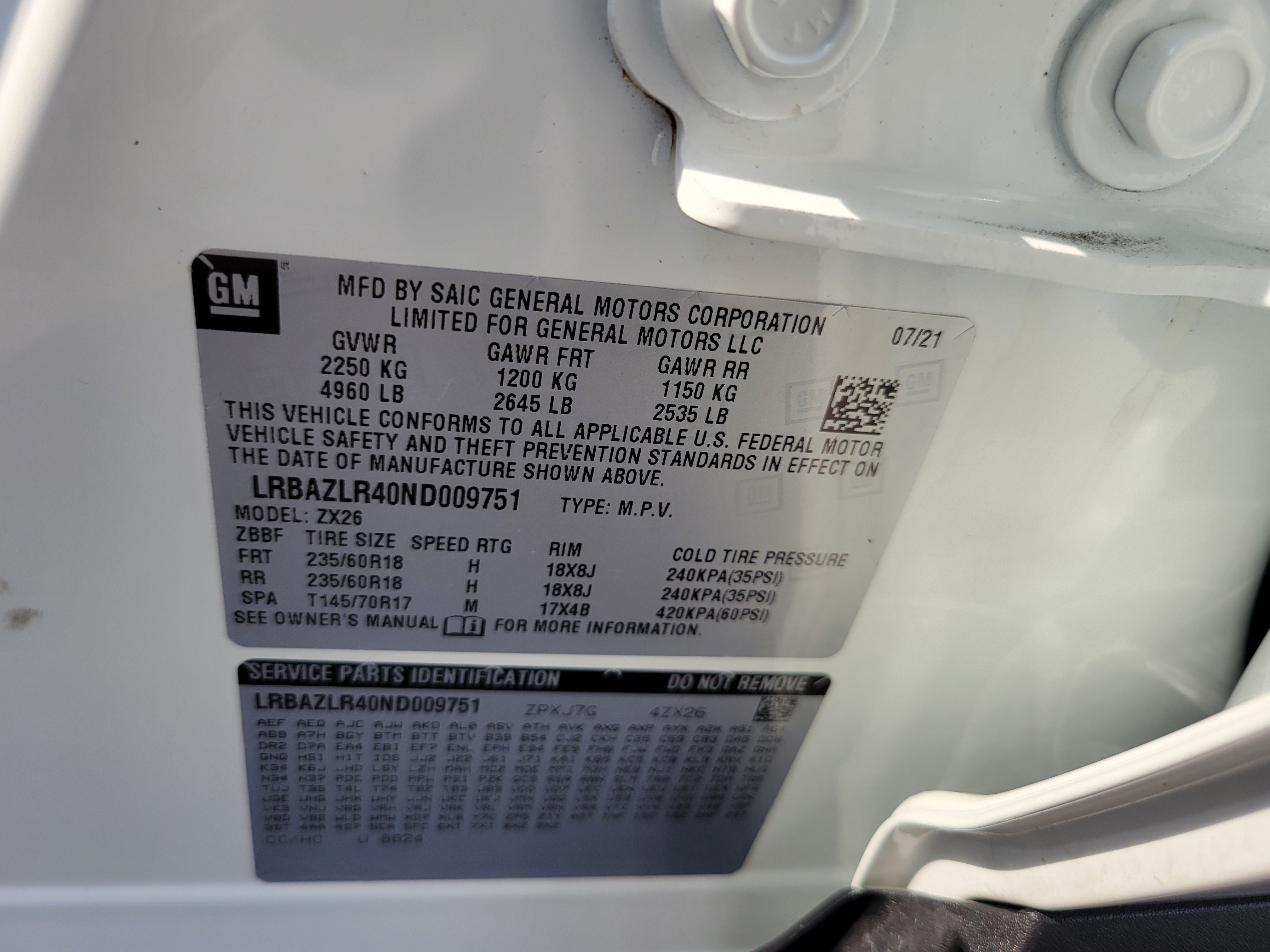 Used 2022 Buick Envision Preferred FWD image 32