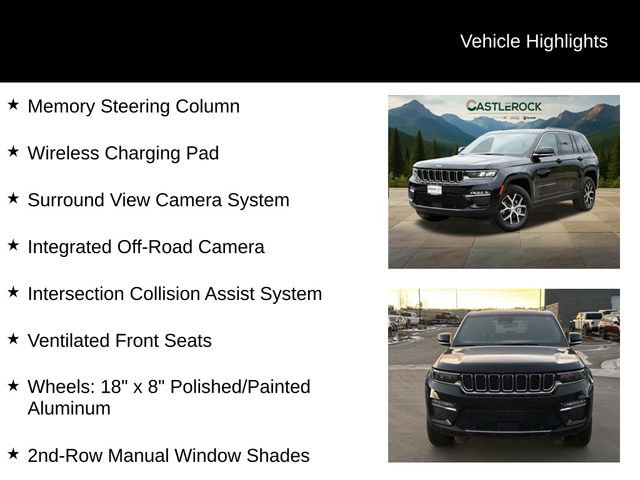 Certified 2025 Jeep Grand Cherokee Limited w/ Luxury Tech Group II image 16