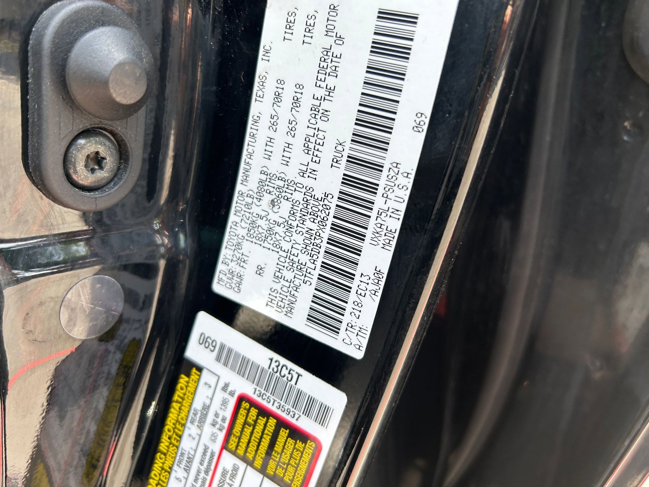 Used 2023 Toyota Tundra SR5 w/ Advanced Technology Package AWD/4WD image 32