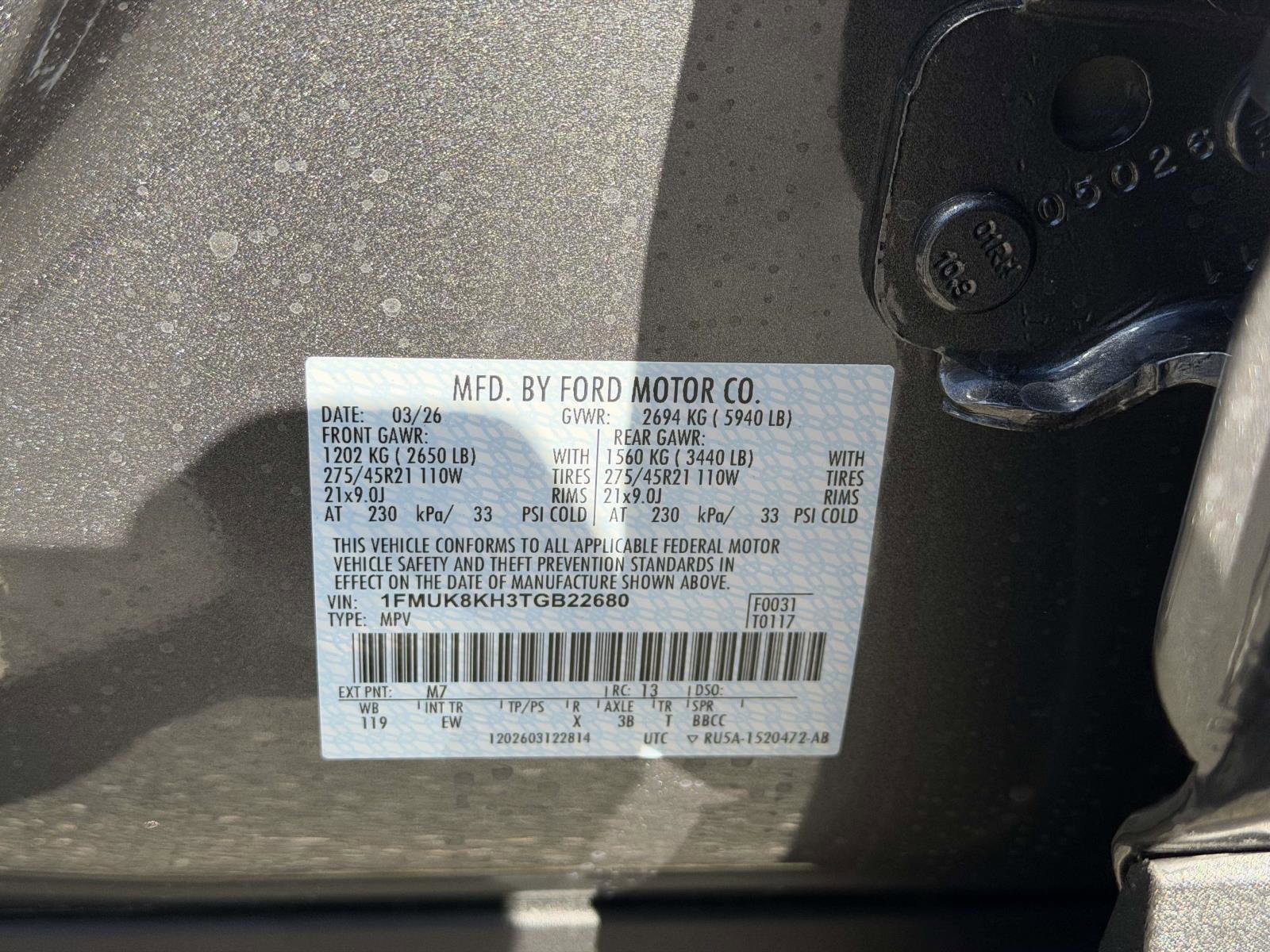 New 2026 Ford Explorer ST-Line AWD/4WD image 17