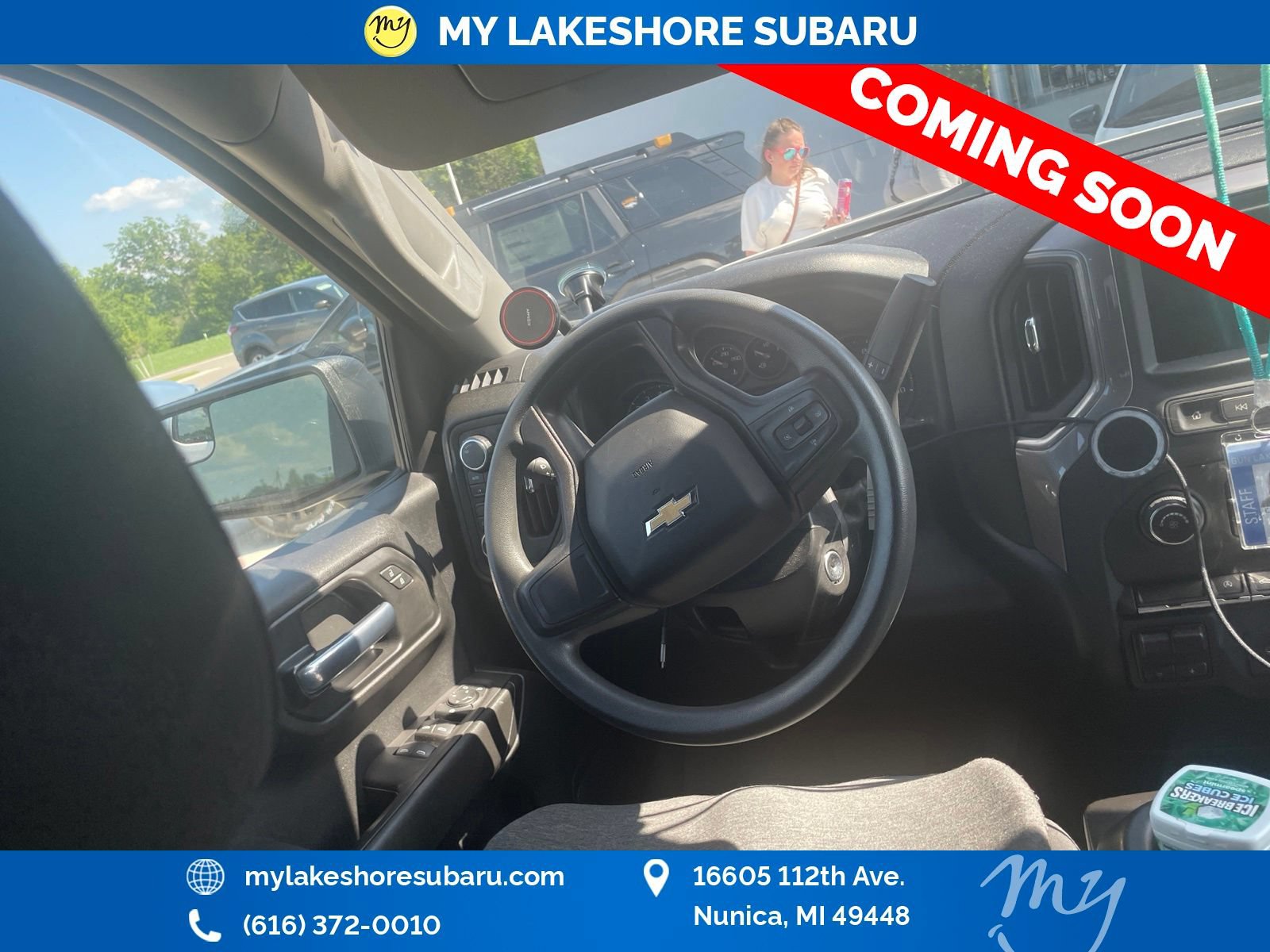 Used 2021 Chevrolet Silverado 1500 Custom w/ LPO, Dark Essentials Package AWD/4WD image 12