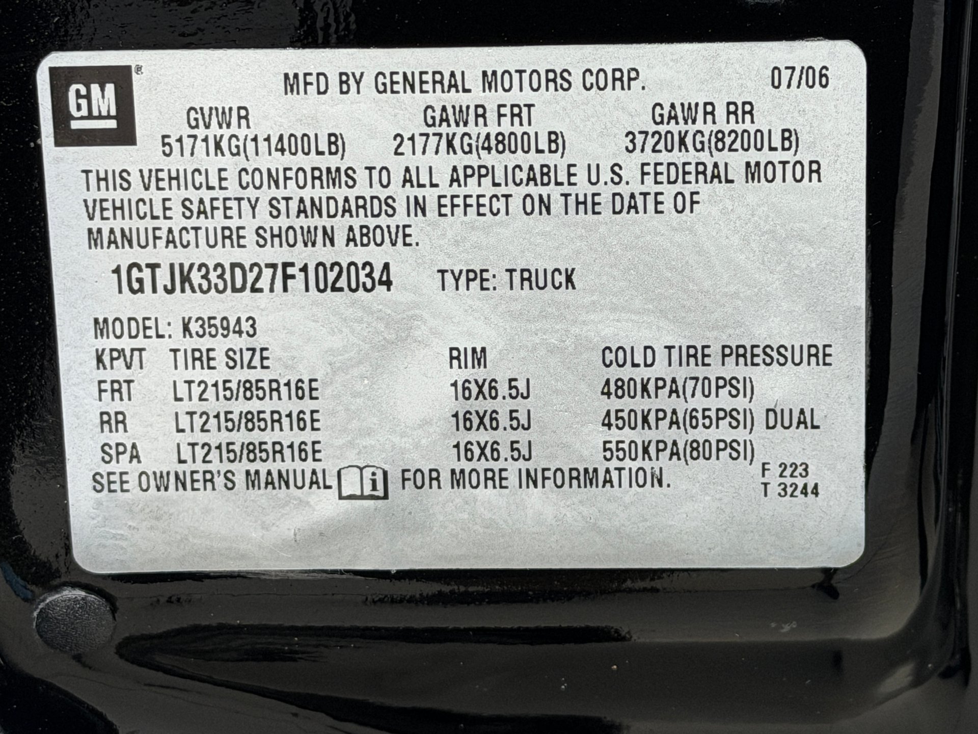 Used 2007 GMC Sierra 3500 SLT w/ Heavy-Duty Power Package AWD/4WD image 17