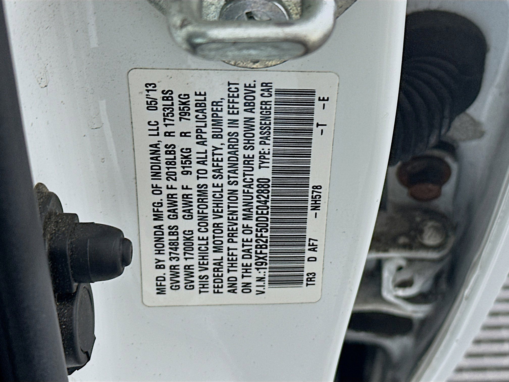 Used 2013 Honda Civic LX image 12