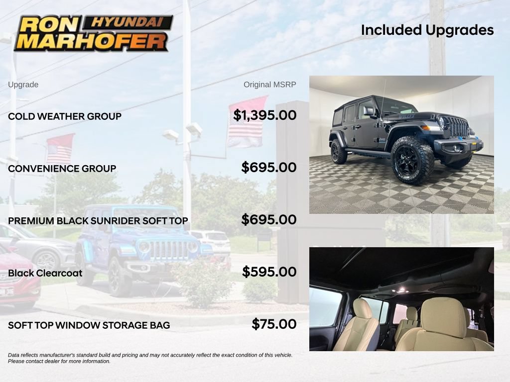 Used 2023 Jeep Wrangler Unlimited w/ Cold Weather Group AWD/4WD image 6