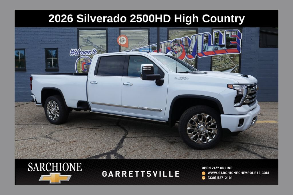 New 2026 Chevrolet Silverado 2500 High Country AWD/4WD image 1