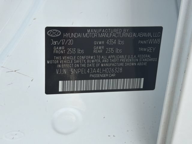 Used 2020 Hyundai Sonata SEL FWD image 32