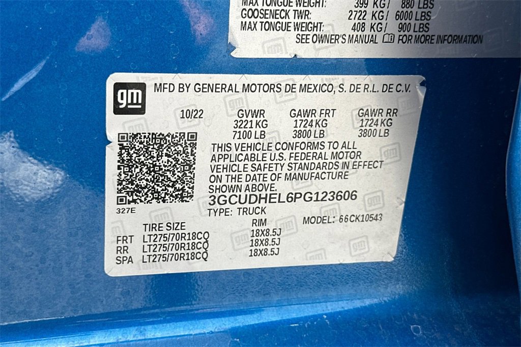 Used 2023 Chevrolet Silverado 1500 ZR2 w/ Technology Package image 30