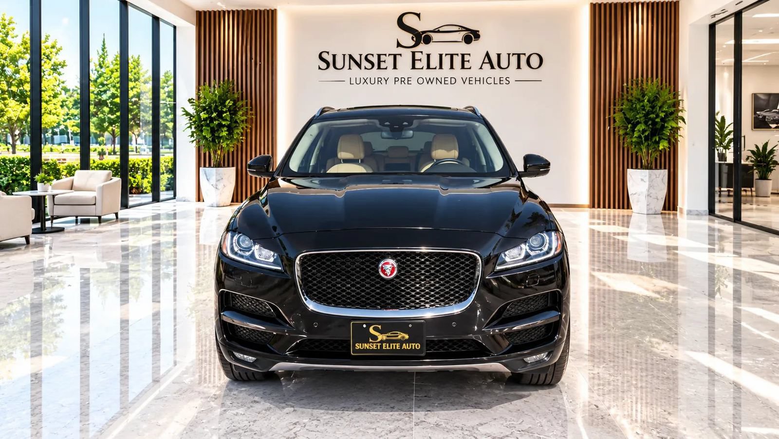 Used 2020 Jaguar F-PACE Prestige AWD/4WD image 2