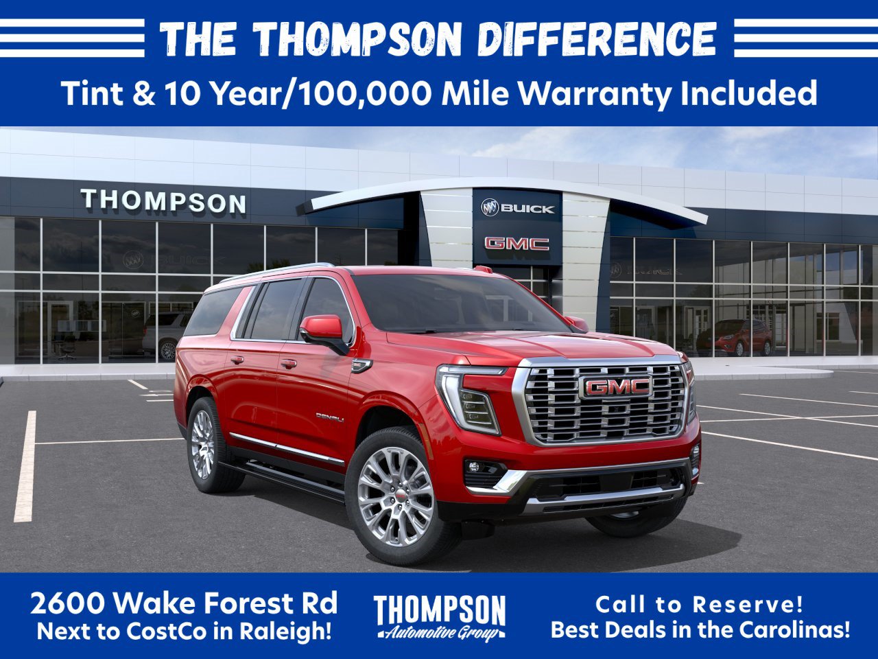 New 2026 GMC Yukon XL Denali w/ Denali Reserve Package