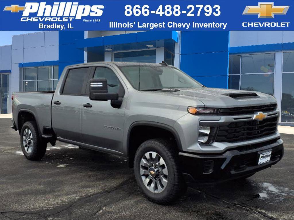 New 2025 Chevrolet Silverado 2500 Custom w/ Custom Convenience Package AWD/4WD image 1