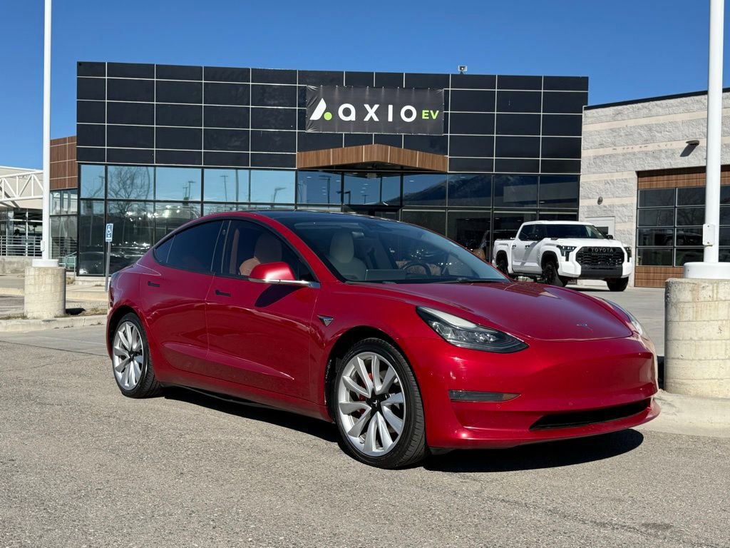 Used 2019 Tesla Model 3 Long Range AWD/4WD image 1