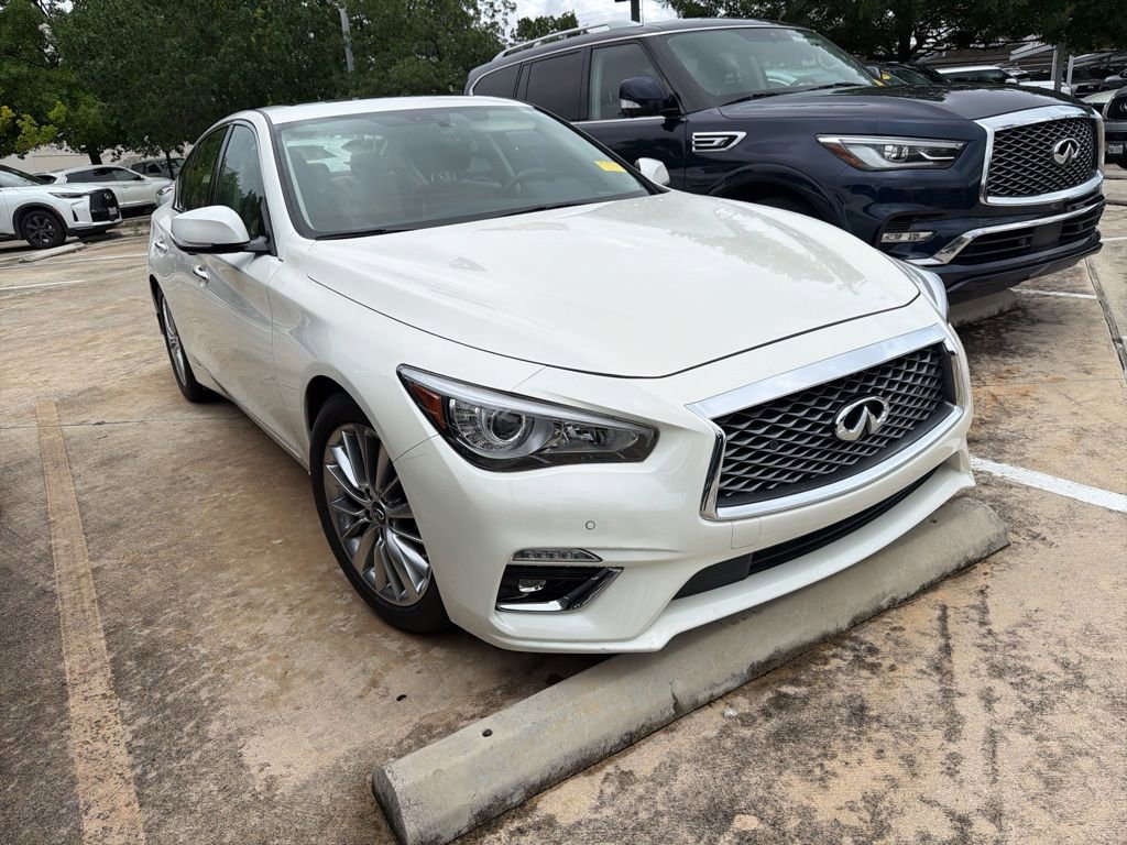Used 2023 INFINITI Q50 Luxe w/ Cargo Package RWD image 1