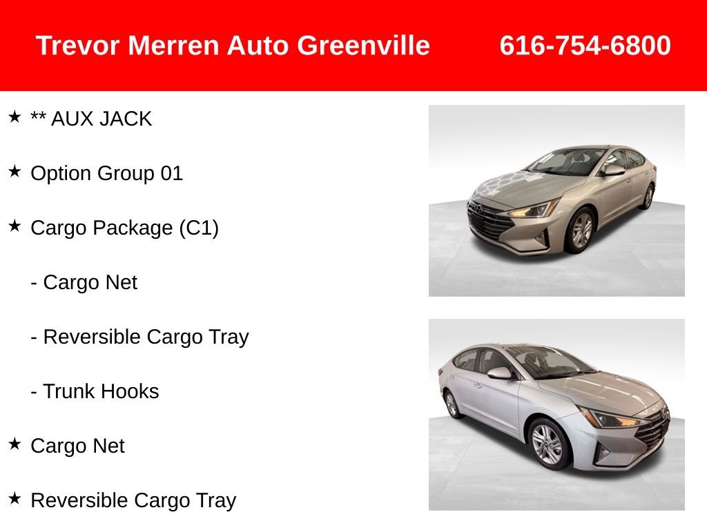 Used 2020 Hyundai Elantra SEL w/ Cargo Package (C1) image 13