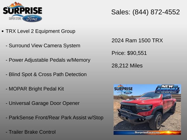 Used 2024 RAM 1500 TRX AWD/4WD image 17