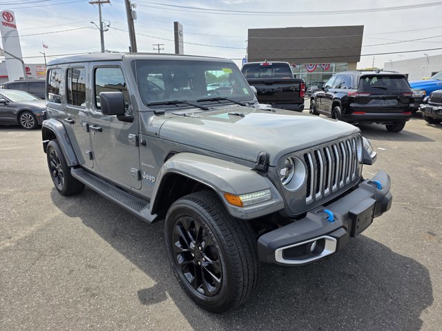 Certified 2023 Jeep Wrangler Unlimited Sahara w/ Cold Weather Group AWD/4WD image 1