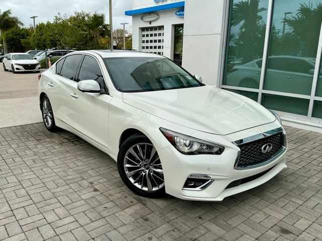 Used 2023 INFINITI Q50 Luxe w/ Cargo Package