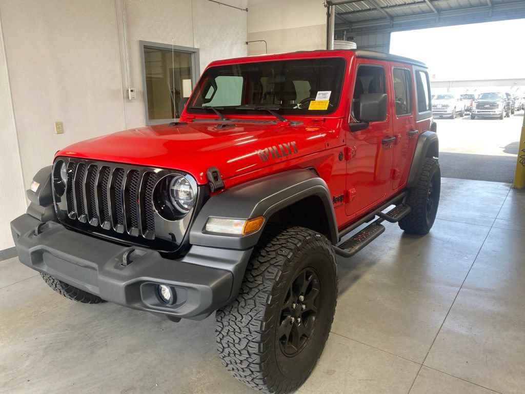 Used 2020 Jeep Wrangler Unlimited Sport AWD/4WD image 2