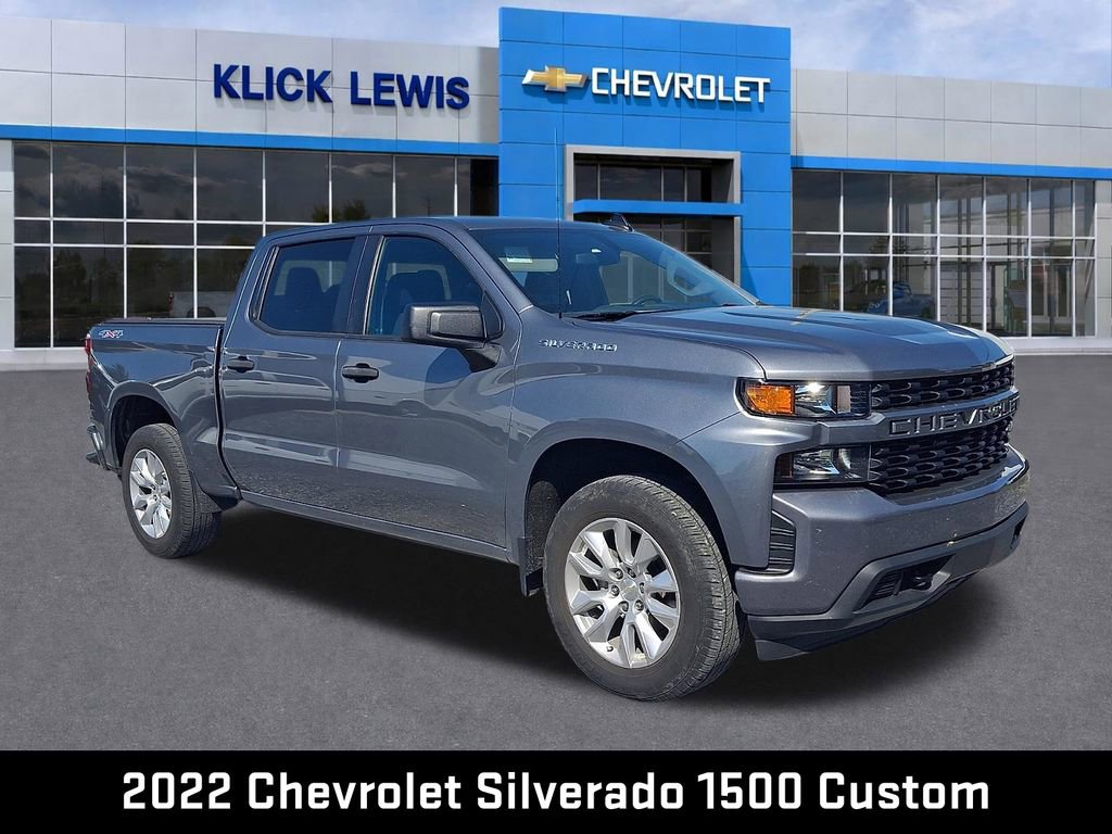 Used 2022 Chevrolet Silverado 1500 Custom AWD/4WD image 1