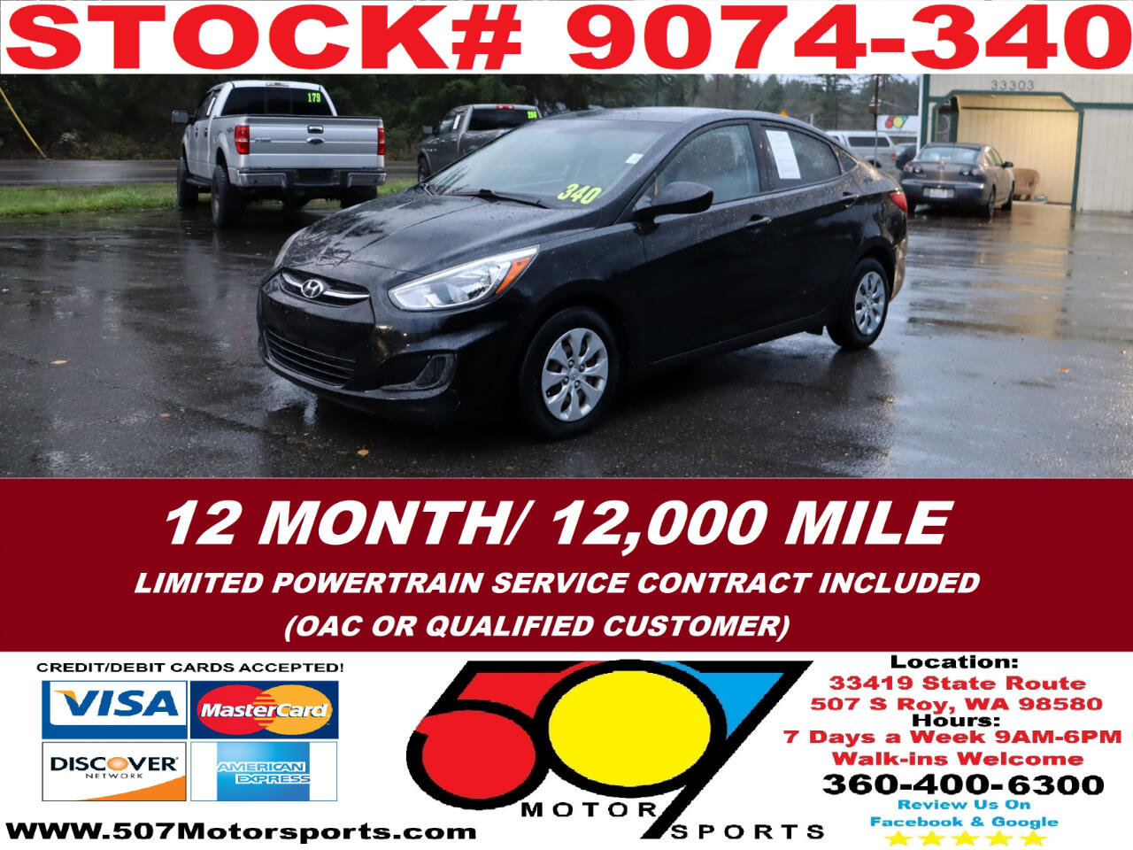 Used 2016 Hyundai Accent SE image 2