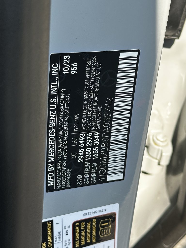 Certified 2023 Mercedes-Benz EQE 350+ SUV image 35