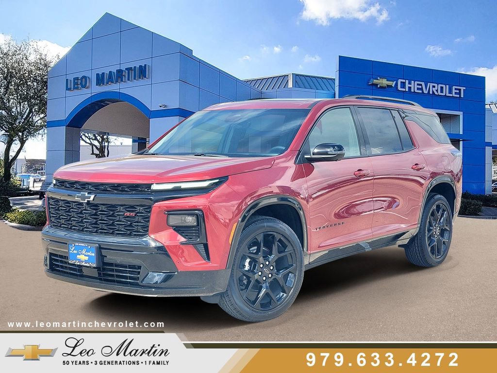 New 2026 Chevrolet Traverse RS w/ LPO, Floor Liner Package