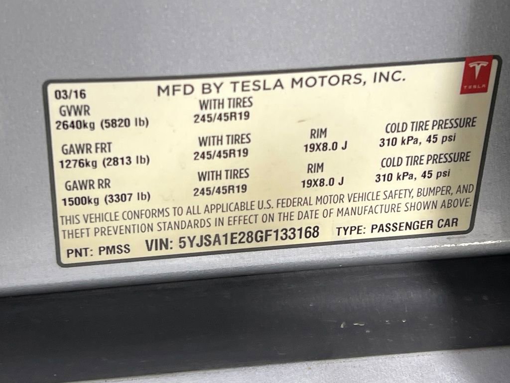 Used 2016 Tesla Model S P90D image 38