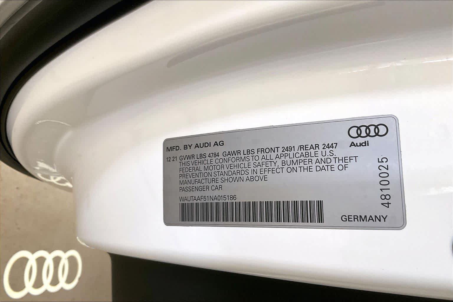 Used 2022 Audi A5 2.0T Premium Plus w/ Premium Plus AWD/4WD image 32