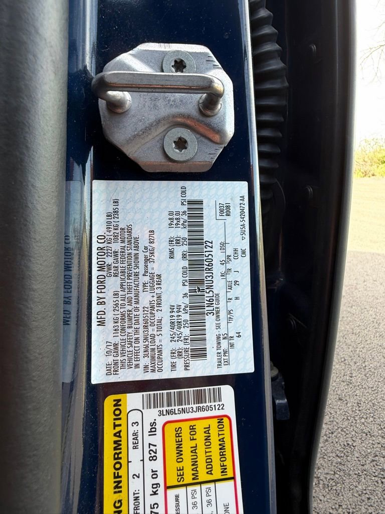 Used 2018 Lincoln MKZ Black Label w/ Climate Package FWD image 17