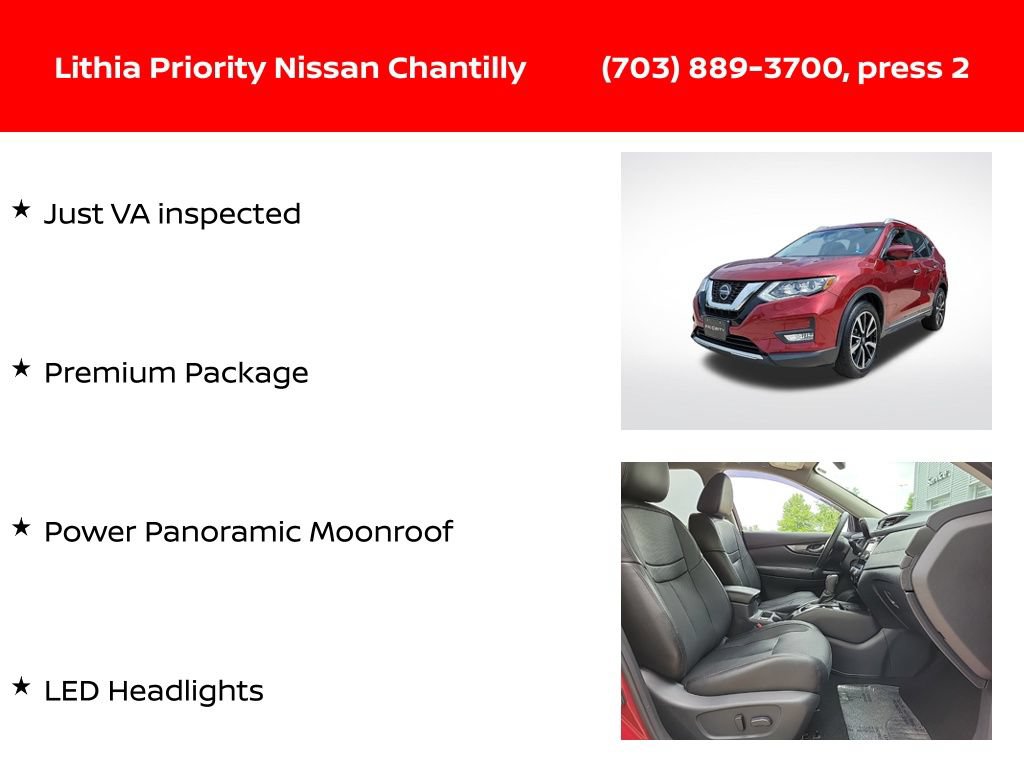 Used 2019 Nissan Rogue SL w/ Premium Package AWD/4WD image 12